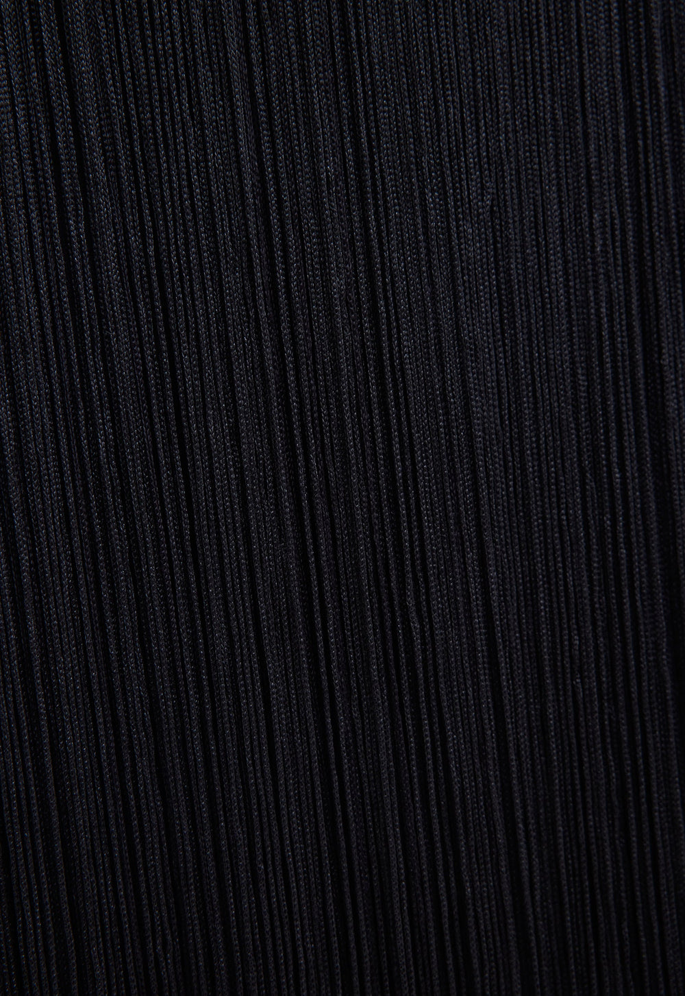 Jac+Jack Marquee Wool Fringe Skirt - Black